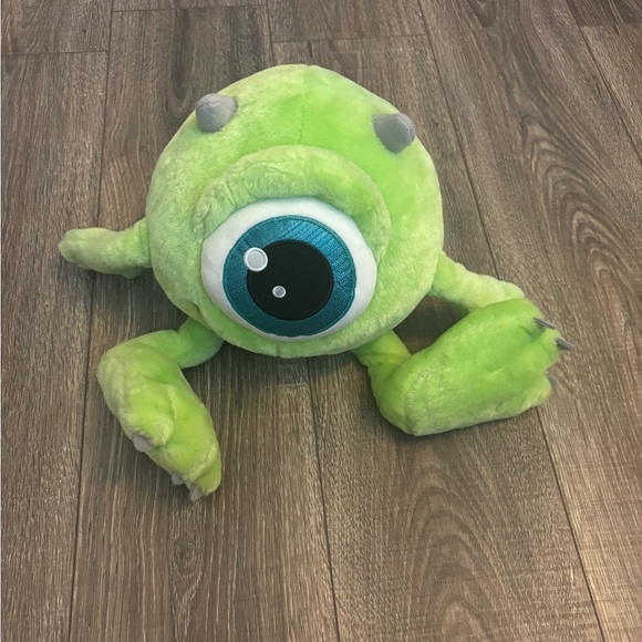 Disney Parks Exclusive Monsters Inc. Mike Wazowski Big Feet 15” Plush - Picture 1 of 3